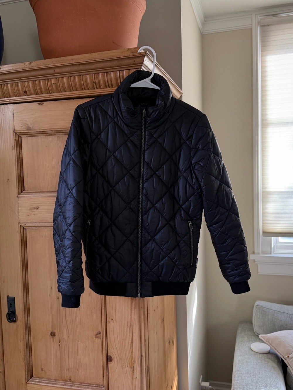 Women’s Patagonia Quilted Bomber Jacket - Black